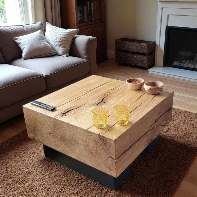 Couchtisch aus Eiche - Massivholz
