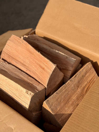 Kaminholz Buche – kammergetrocknet, 25 cm, Restfeuchte < 18 %, Premium Brennholz aus Deutschland (NRW)