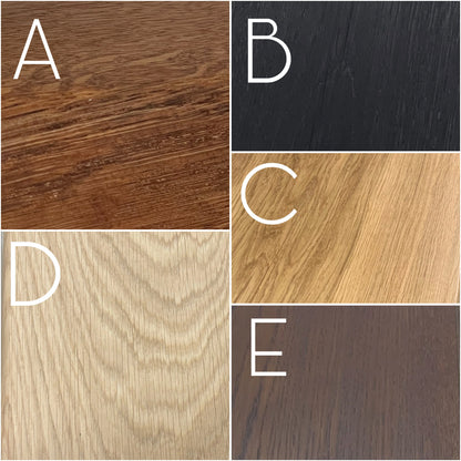 Konsole aus Massivholz Eiche mit Schublade | Soft Close Auszug | Hairpin Beine | Griff oder Push-to-Open | Flurtisch