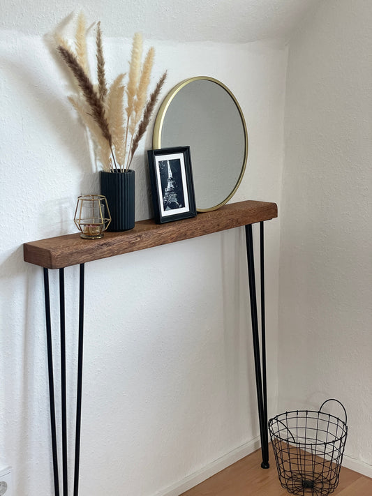 Konsolentisch (mit leichter Waldkante) - nach Wunschmaß*