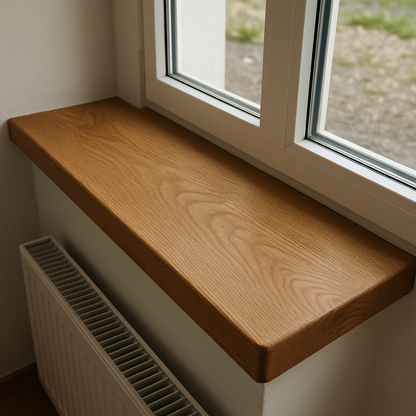 Massive Holzplatte aus Eiche – Perfekt für deine DIY-Projekte
