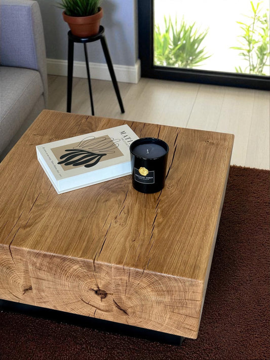 Couchtisch aus Eiche - Massivholz